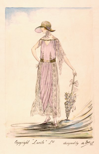 Robe de jour, 1923 - Unbekannt Unbekannt